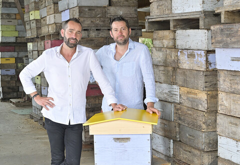 Illustration article : Portrait : David et Anthony Videira, Happy’Culteurs